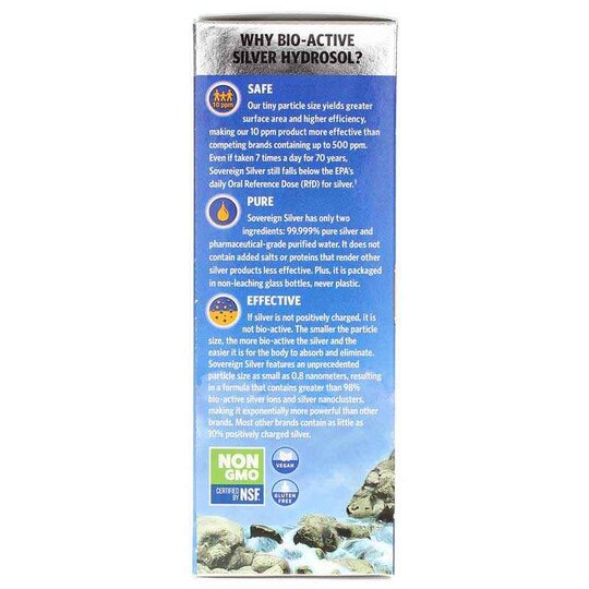 Bio-Active Silver Dropper, SVS